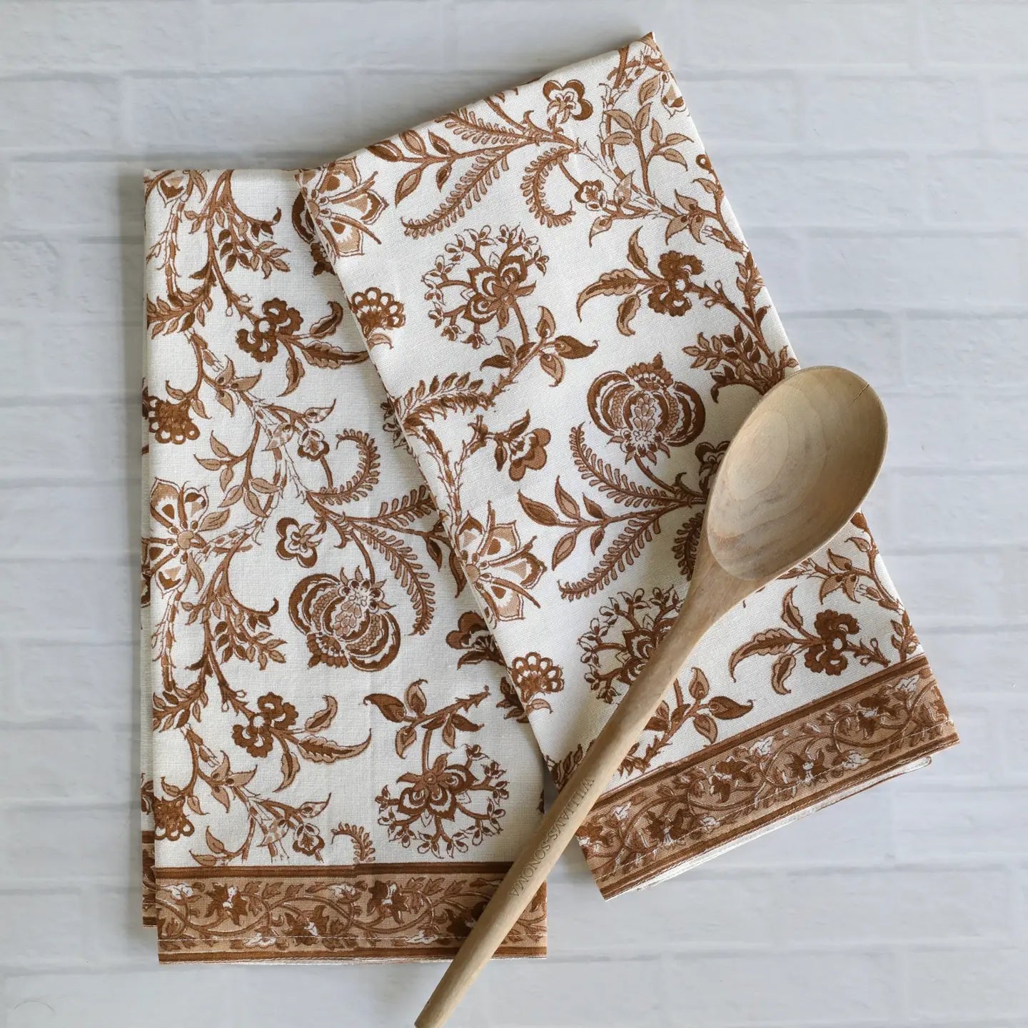 Lilibet Mocha Towel, Set of 2