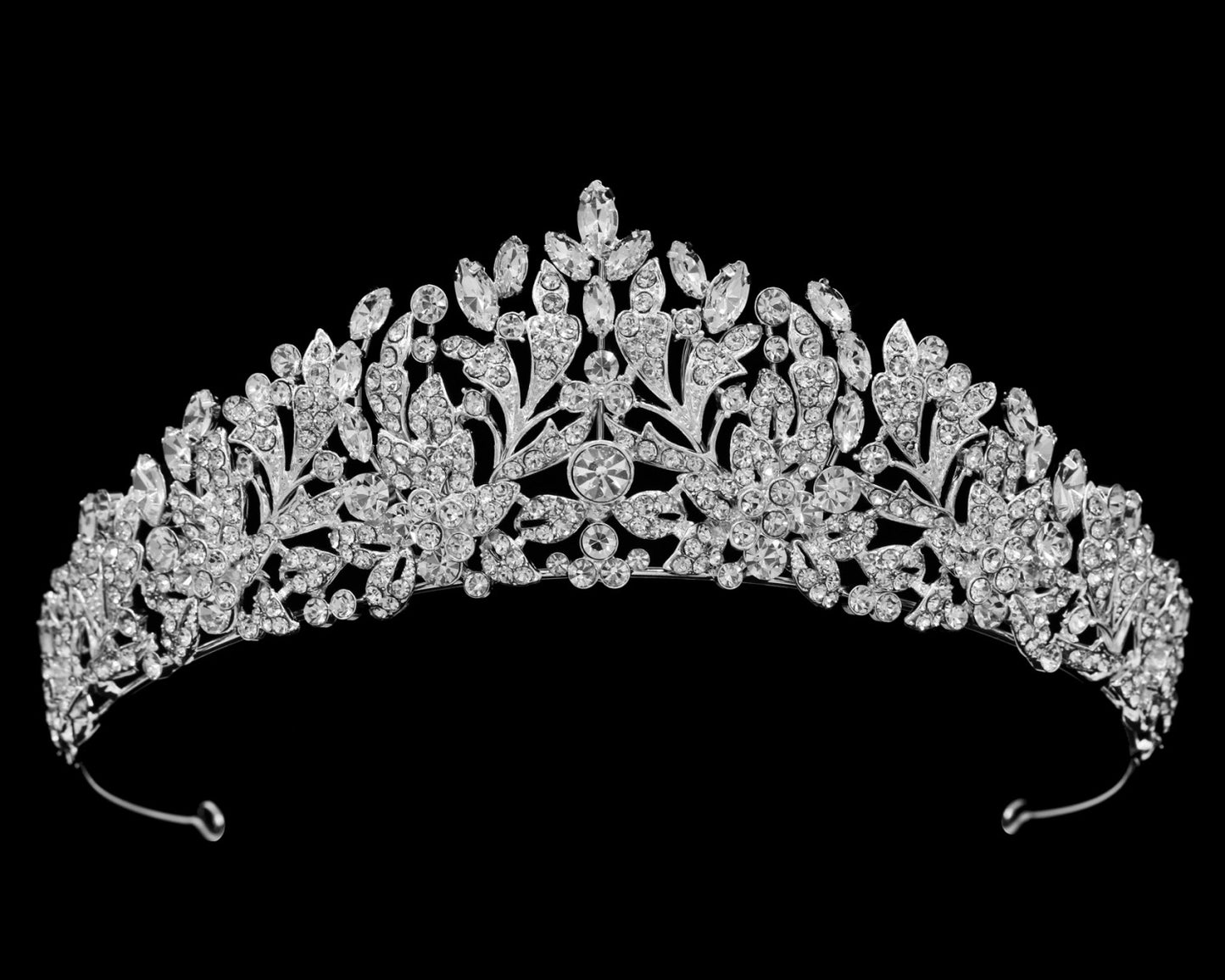 Lilly Clear Crystal Bridal Tiara