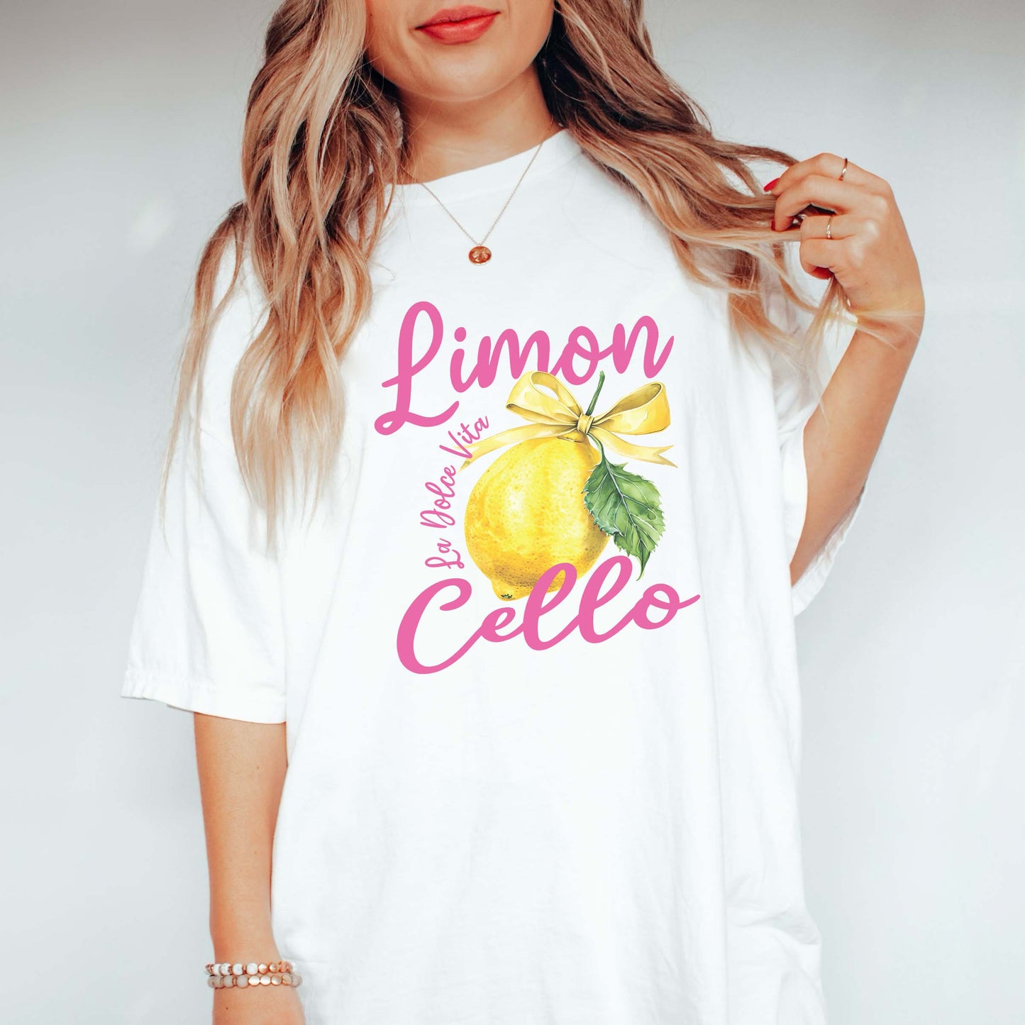 Limon Cello La Dolce Vita Graphic Tee