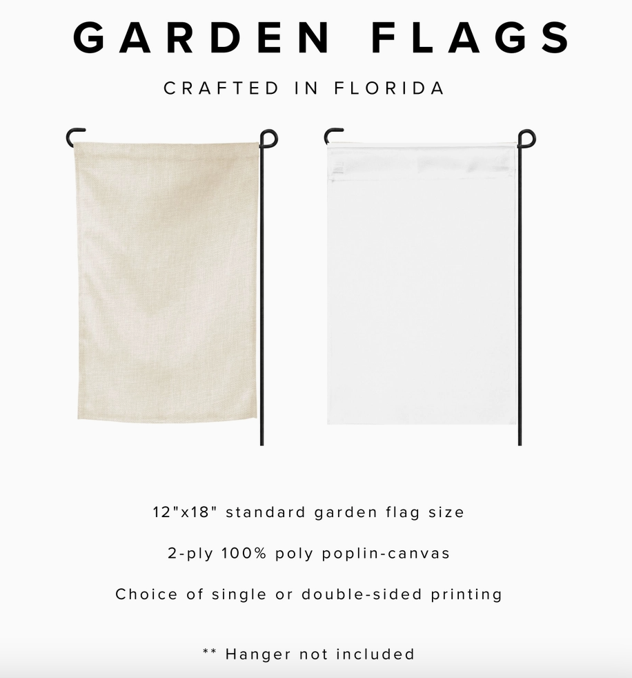 Mahjong Social Club 12x18 garden flag displayed outdoors with green gingham border, colorful Mahjong tiles, Let’s Mahj pennant and One More Round design.