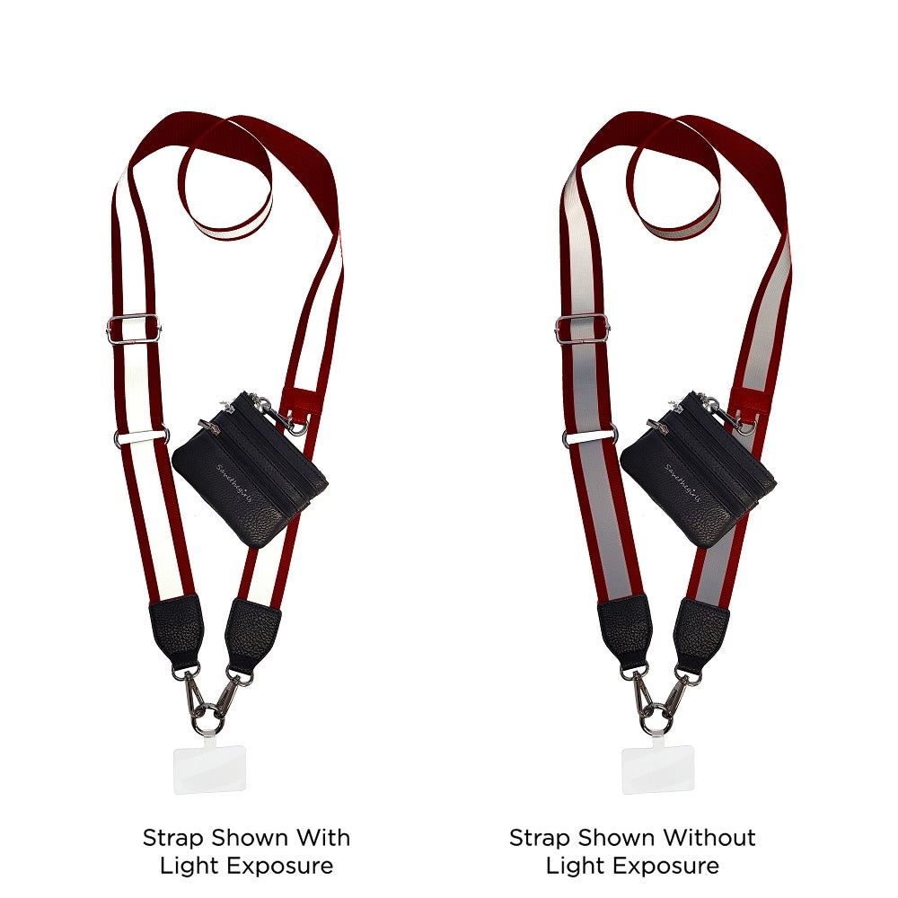 Clip & Go Strap with Pouch - Reflective Collection