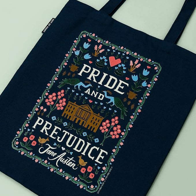 Pride and Prejudice Puffin Tote Bag