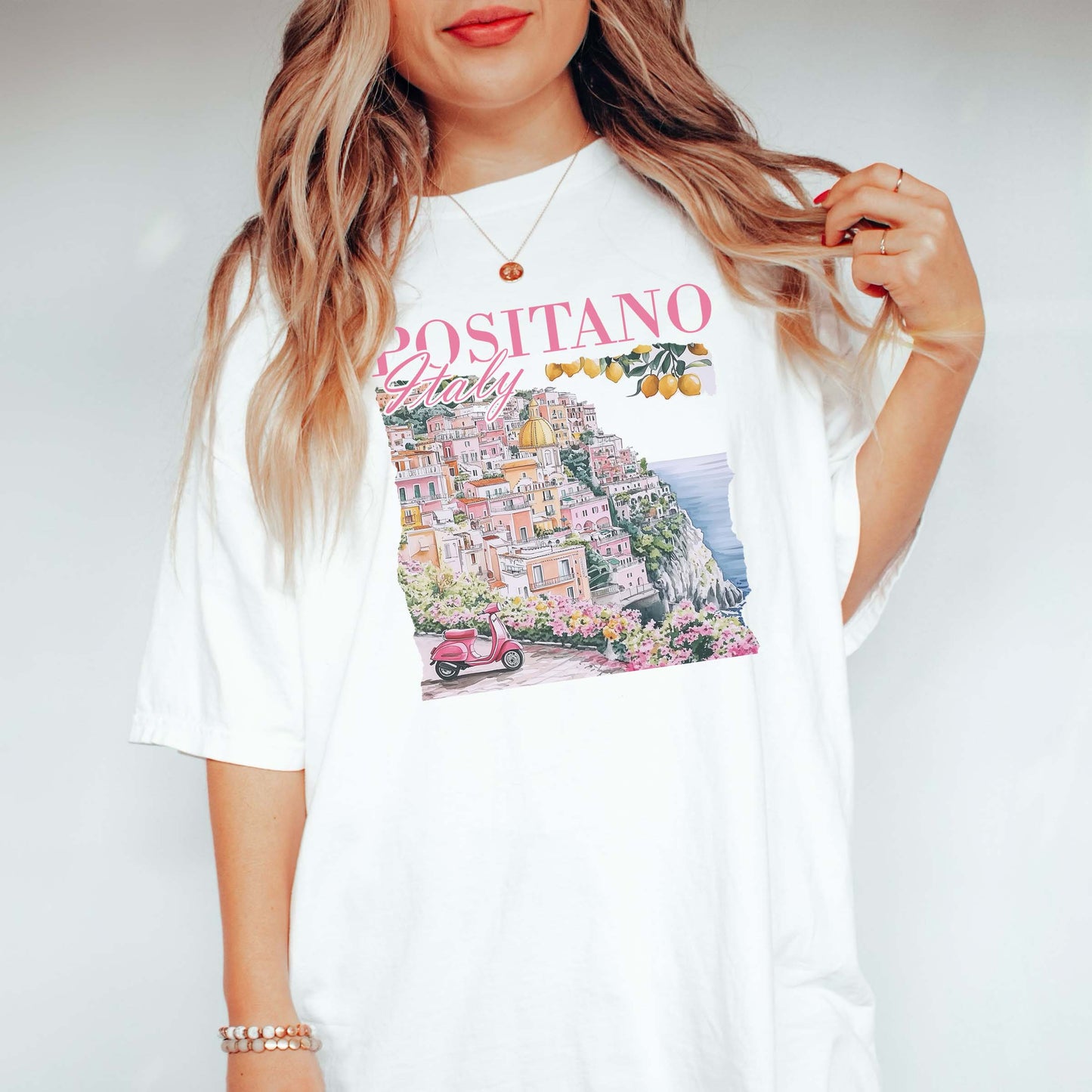 Positano Italy Graphic Tee
