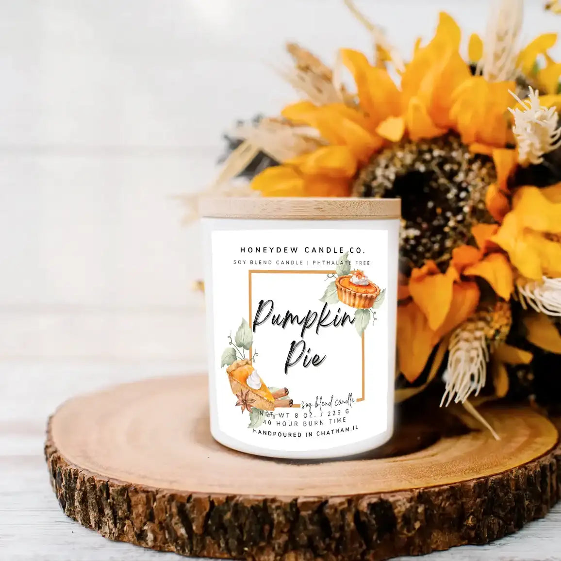 Pumpkin Pie 8oz Candle