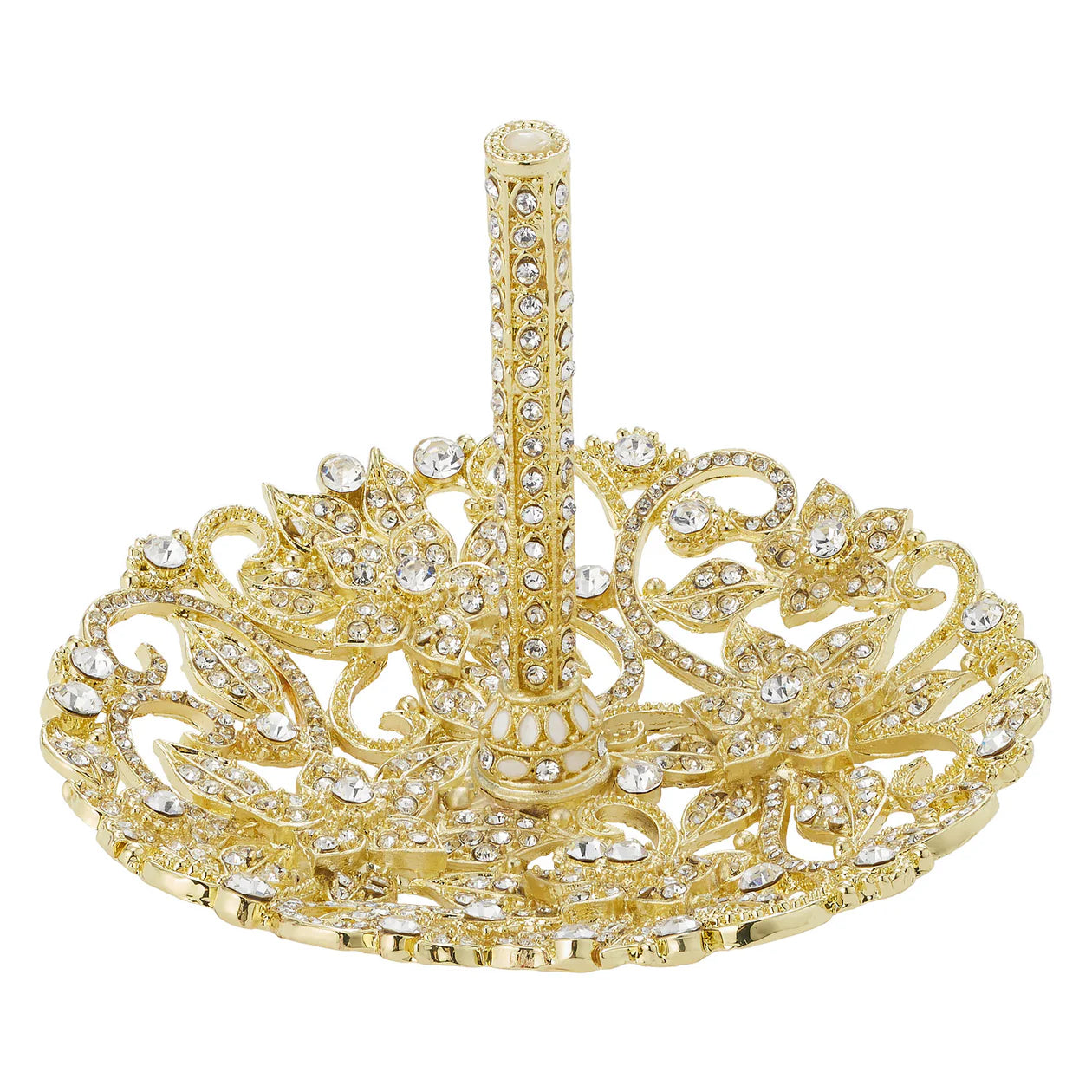Flora Ring Holder - Gold