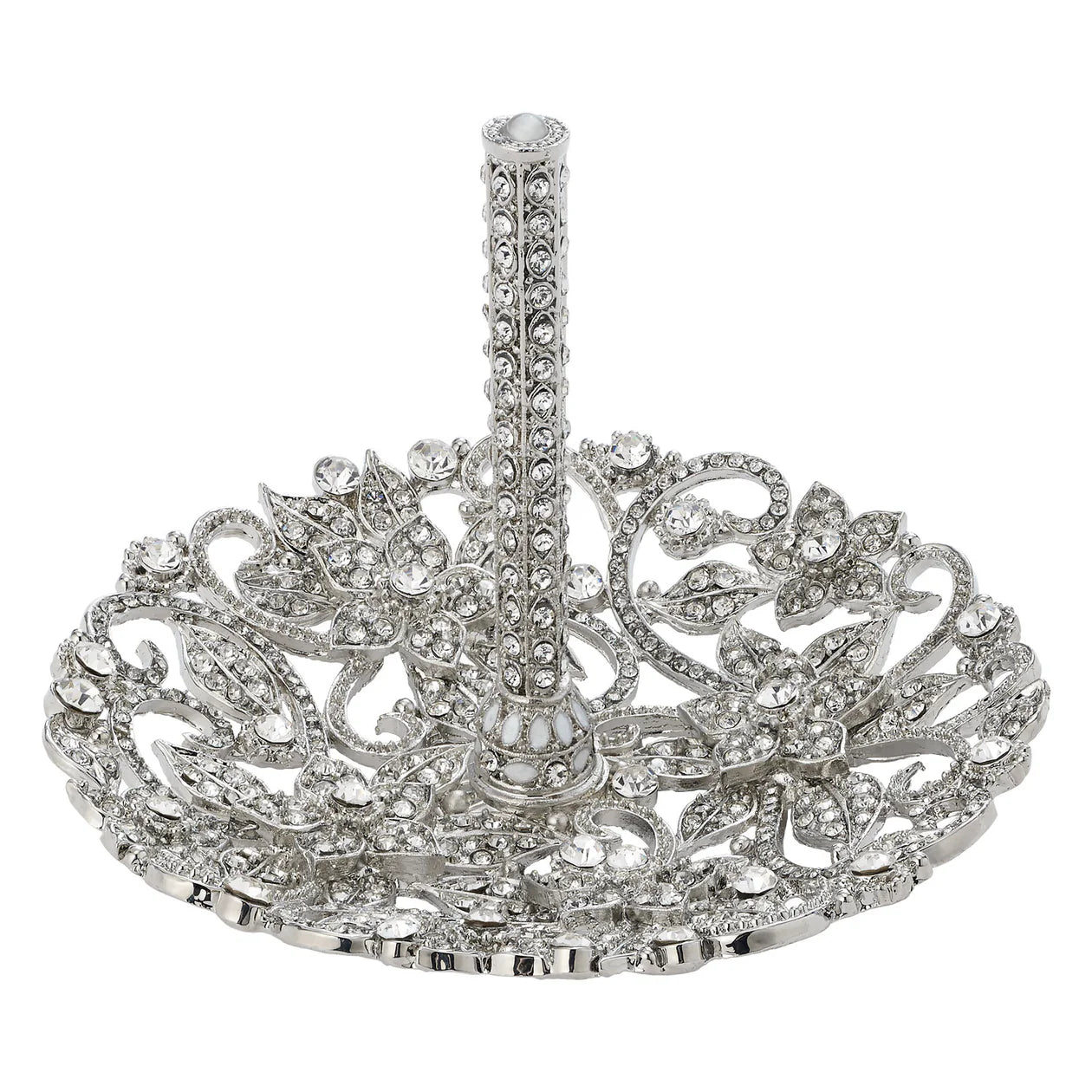 Flora Ring Holder - Silver