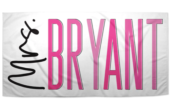 Personalized Mrs. Beach Towel