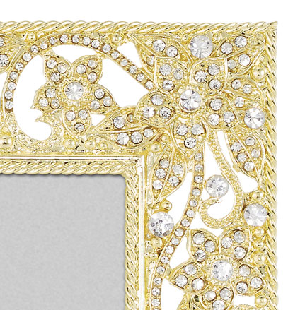 Gold Flora 8" x 10" Frame by Olivia Riegel - NY Gift Boutique