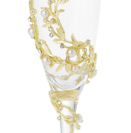 Olivia Riegel Gold Eleanor Flute Set of 2