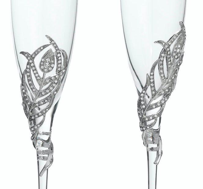 Olivia Riegel Silver Mora Flute Set of 2