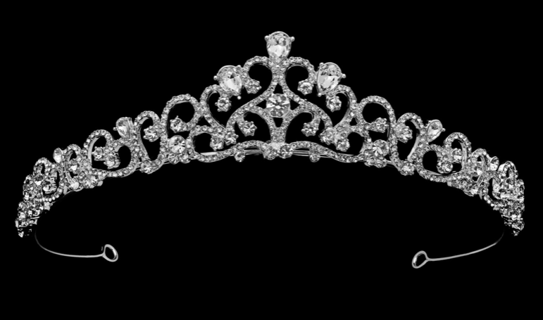 Louisa-Floral Vine Flower Girl or Communion Tiara - NY Gift Boutique