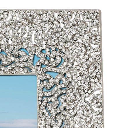 Silver Biarritz 5" x 7" Frame by Olivia Riegel - NY Gift Boutique