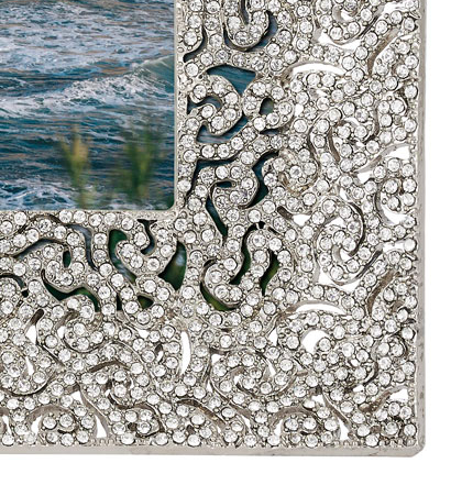 Silver Biarritz 5" x 7" Frame by Olivia Riegel