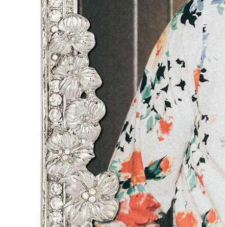 Silver Evelyn 5" x 7" Frame
