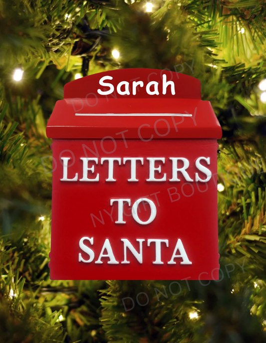 Letters To Santa Ornament