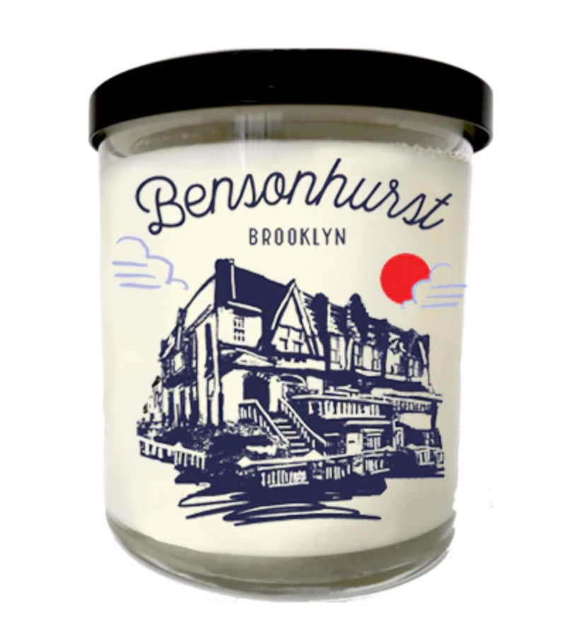 Bensonhurst Brooklyn Sketch Scented Candle