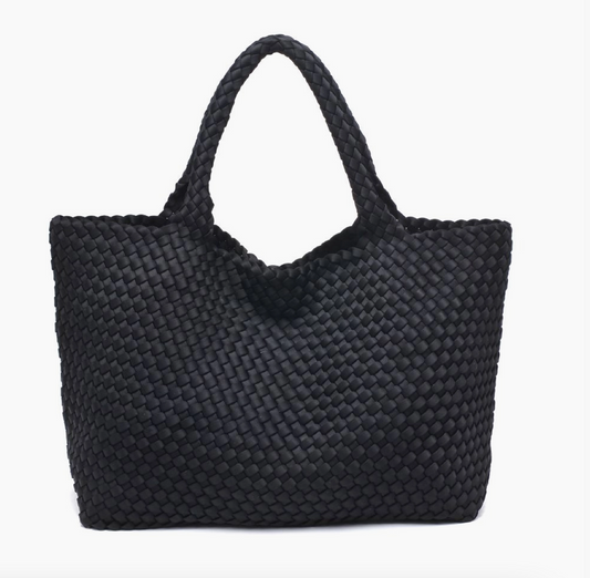 Sky's the Limit Large Woven Neoprene Tote - NY Gift Boutique