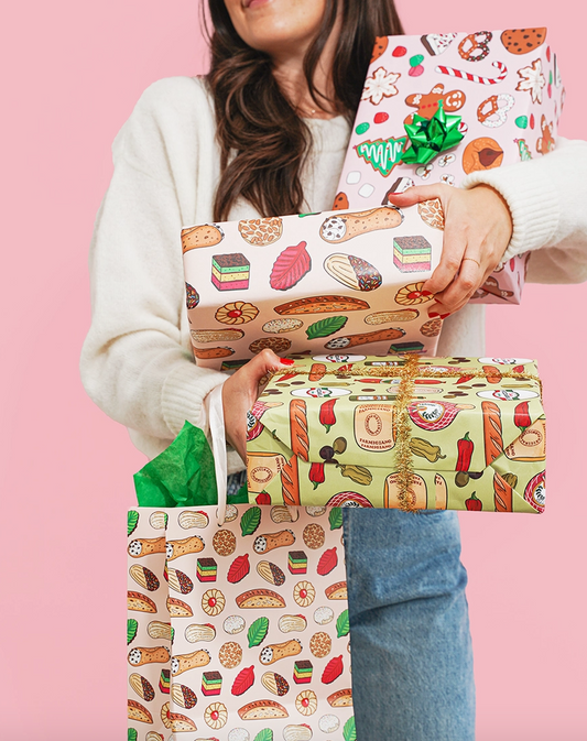 Italian Cookies and Desserts Gift Bag