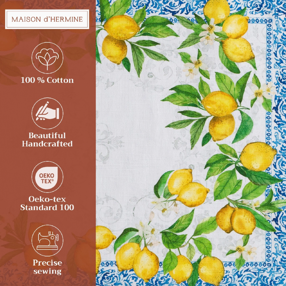 Cedrat - Placemats Set of 4 100% Cotton 13" X 19"