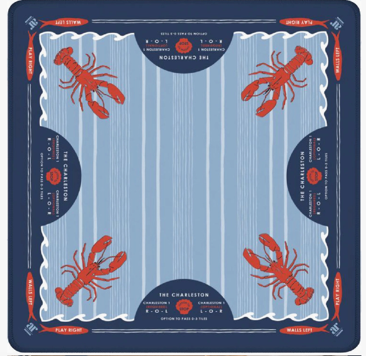 Harbor House Mahjong Mat