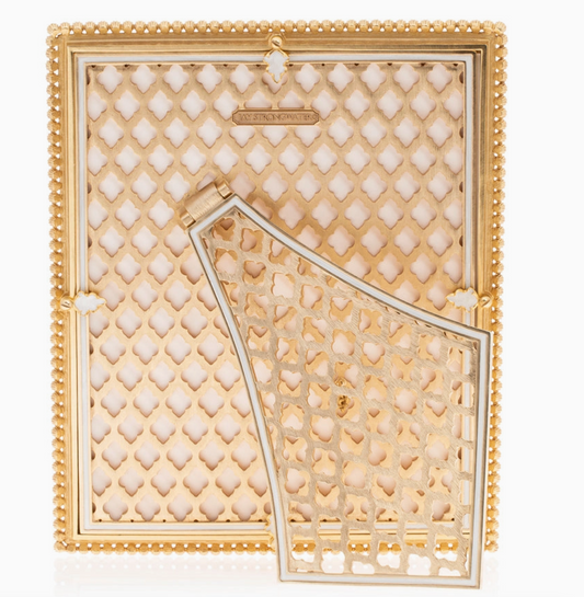 Jay Strongwater Laetitia Stone Edge 8" x 10" Frame – Boudoir