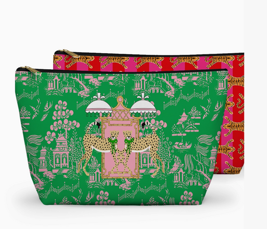 Mahjong Tile Bag – Zippered Carrying Pouch