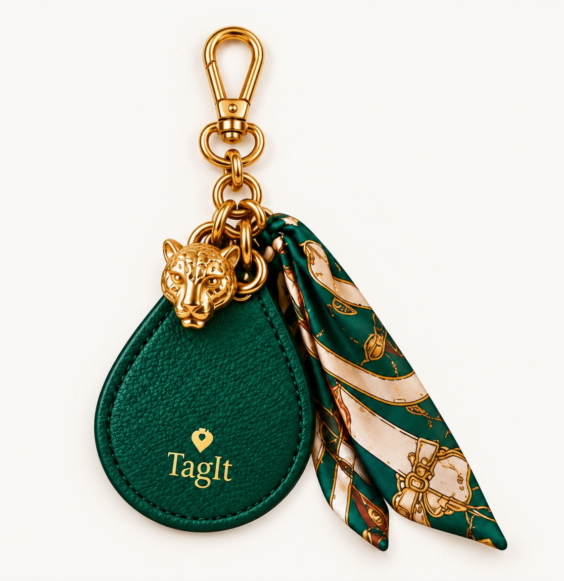 Keep Close AirTag Keychain – Scarf & Charm | 6 Colors