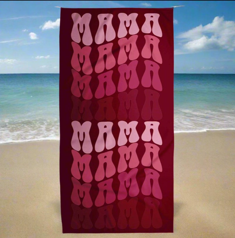 Mama Beach Towel