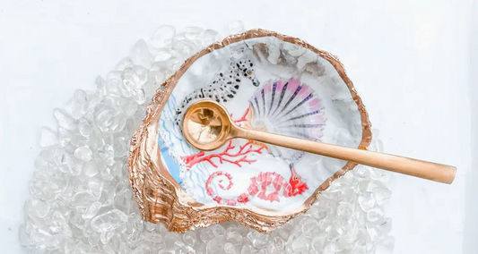 The Birth of Venus Oyster Shell Plate