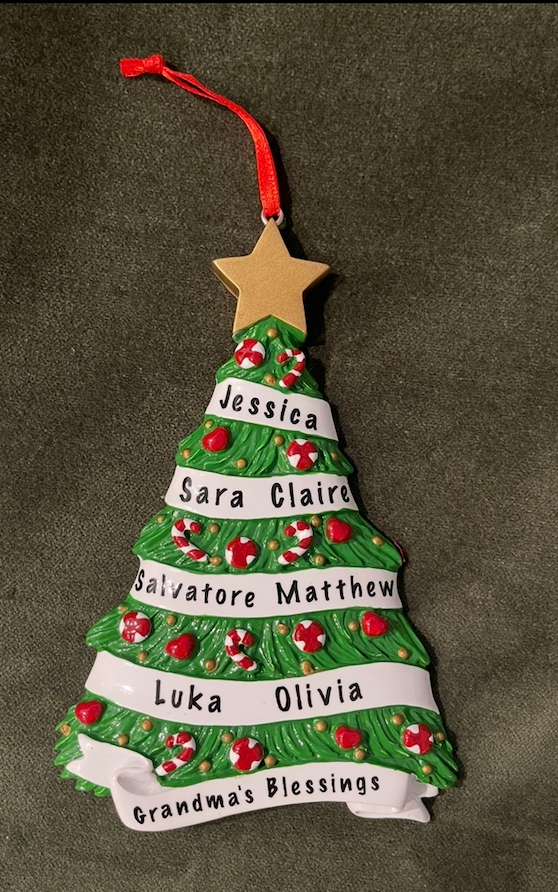 Family Tree Personalized Ornament