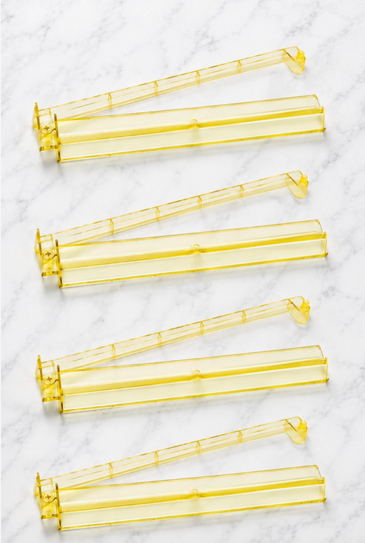 Mahjong Racks with Pushers – Set of 4, 17.5"
