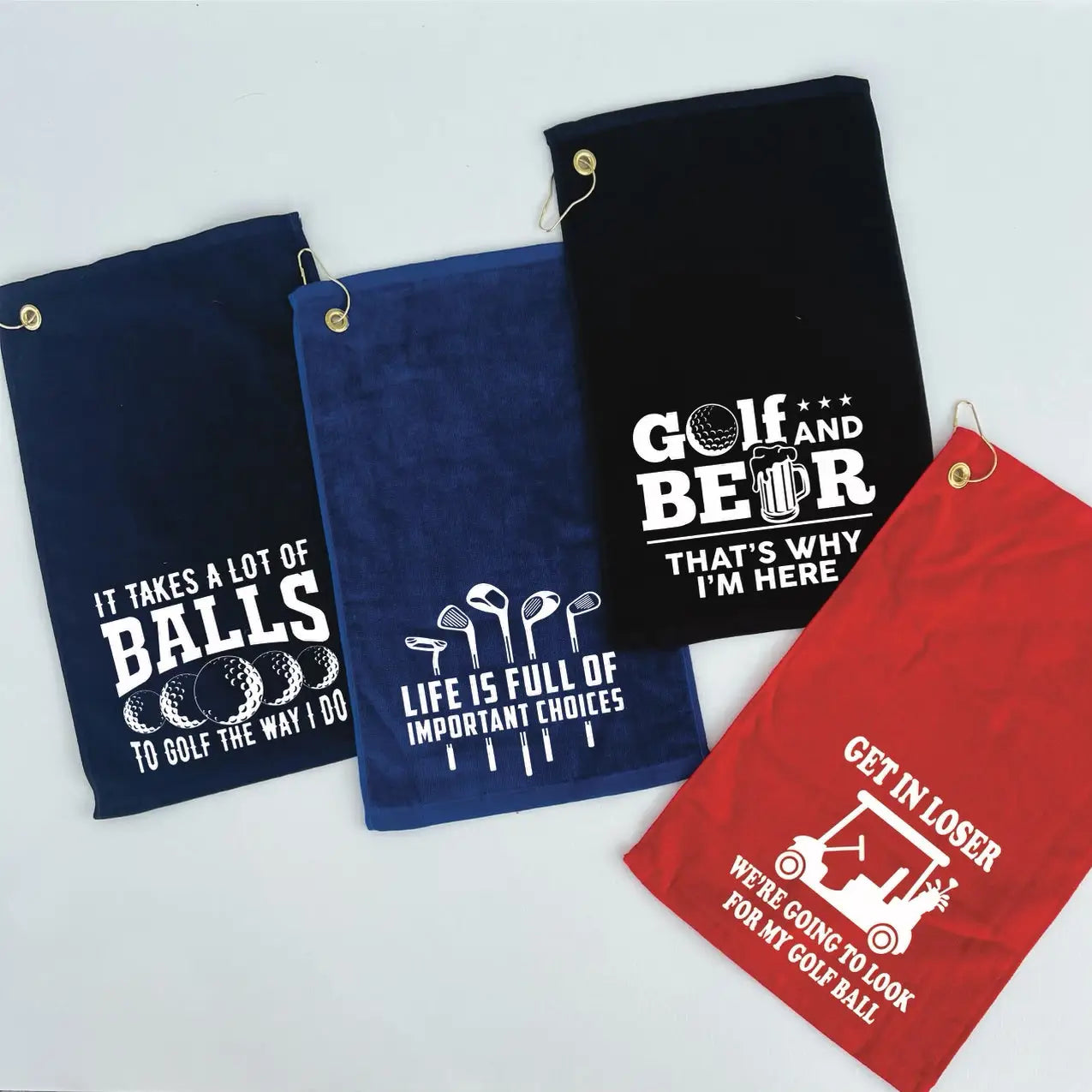 Funny Golf Towels - Design 2