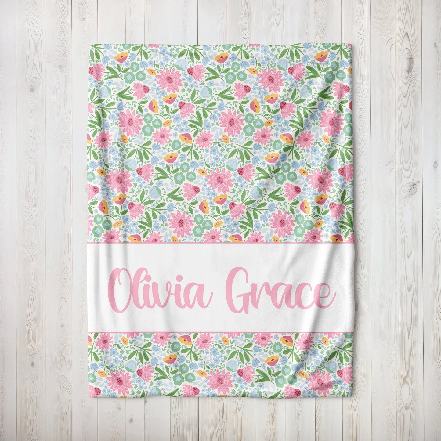 Mother's Day Daisy Blanket