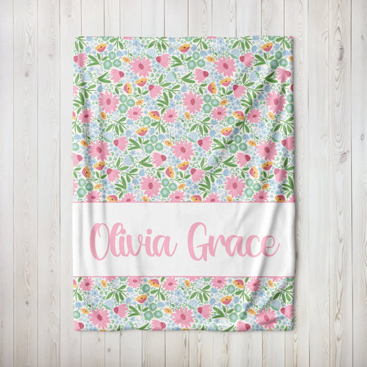 Mother's Day Daisy Blanket