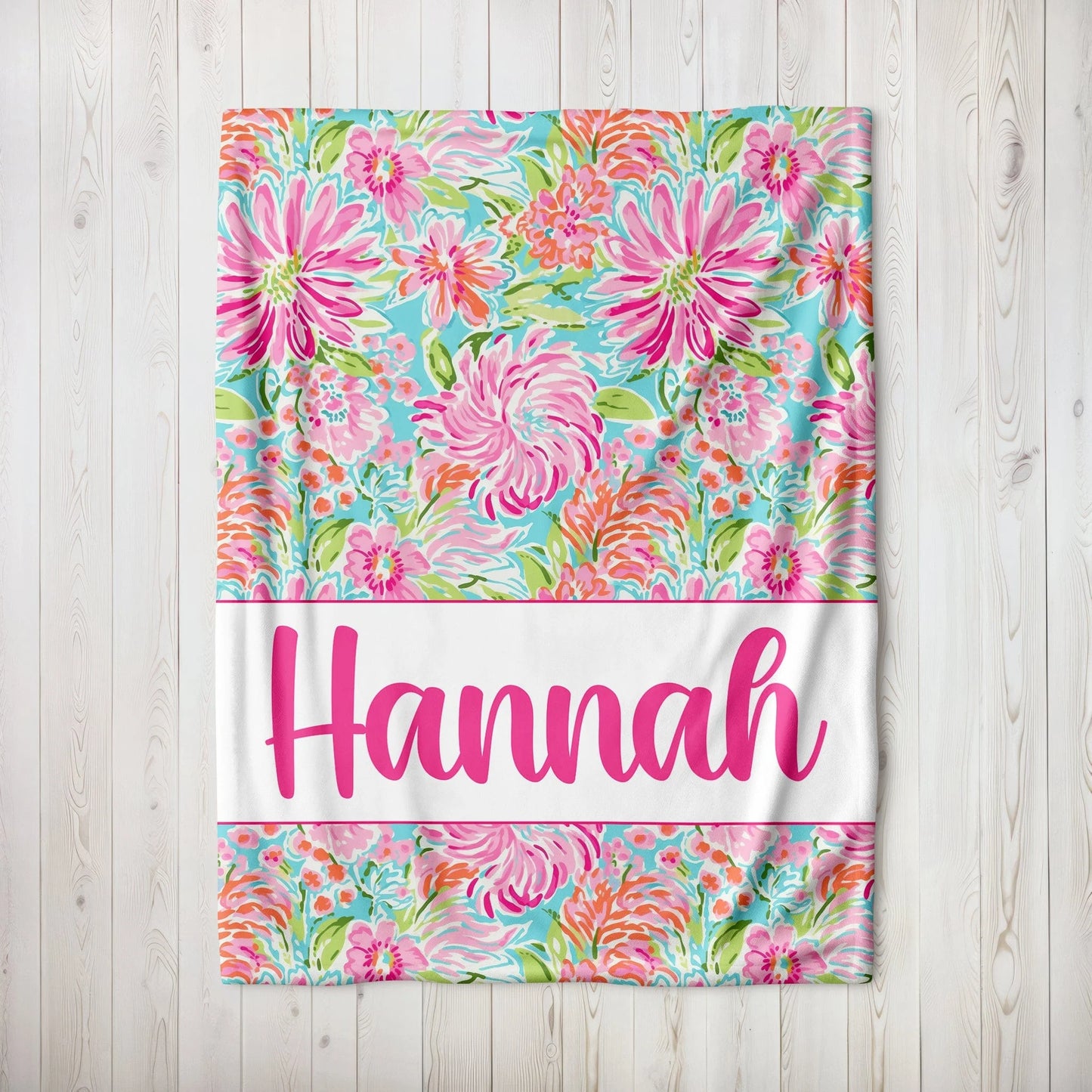 Mother's Day Tropical Garden Blanket