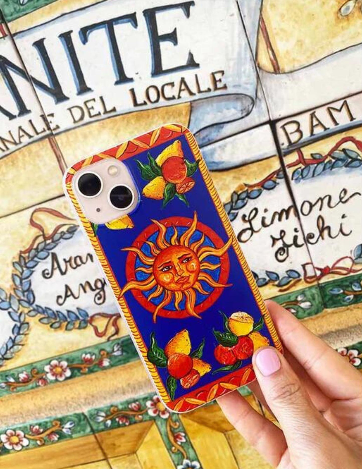 Taormina Blu Phone Case