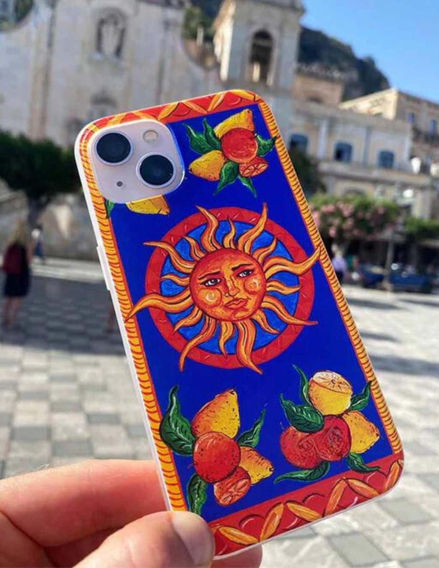 Taormina Blu Phone Case