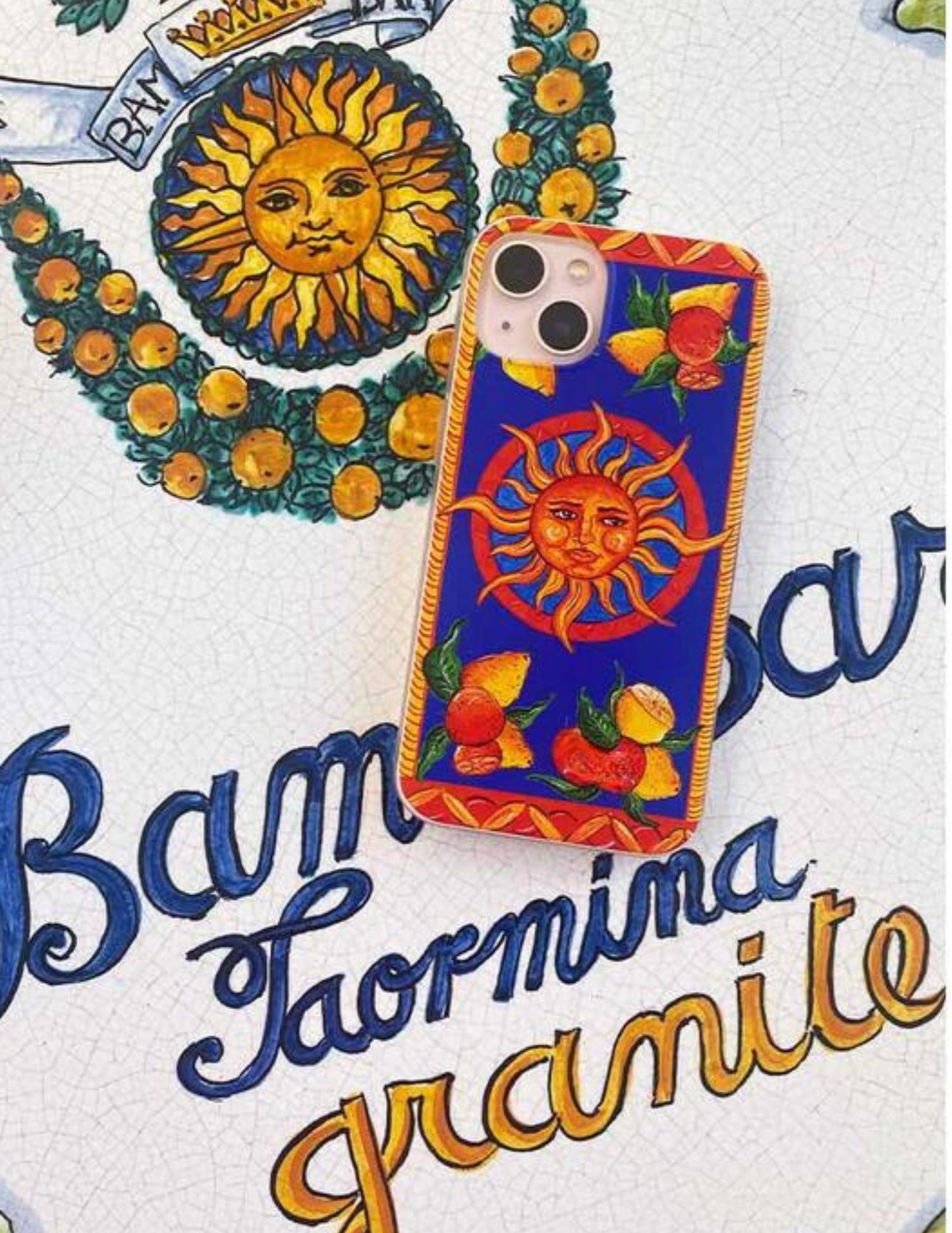 Taormina Blu Phone Case