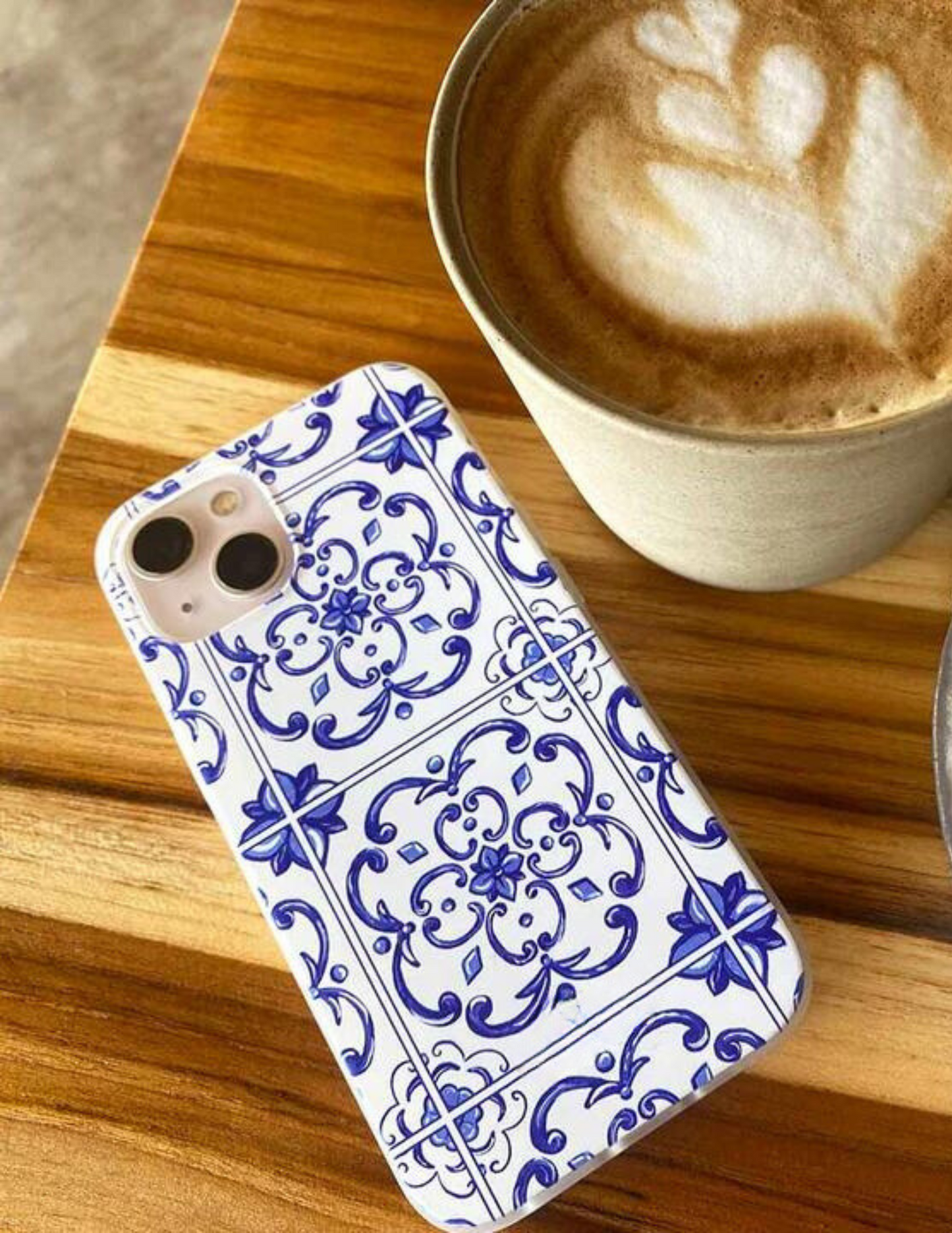 Caltagirone Blu Phone Case