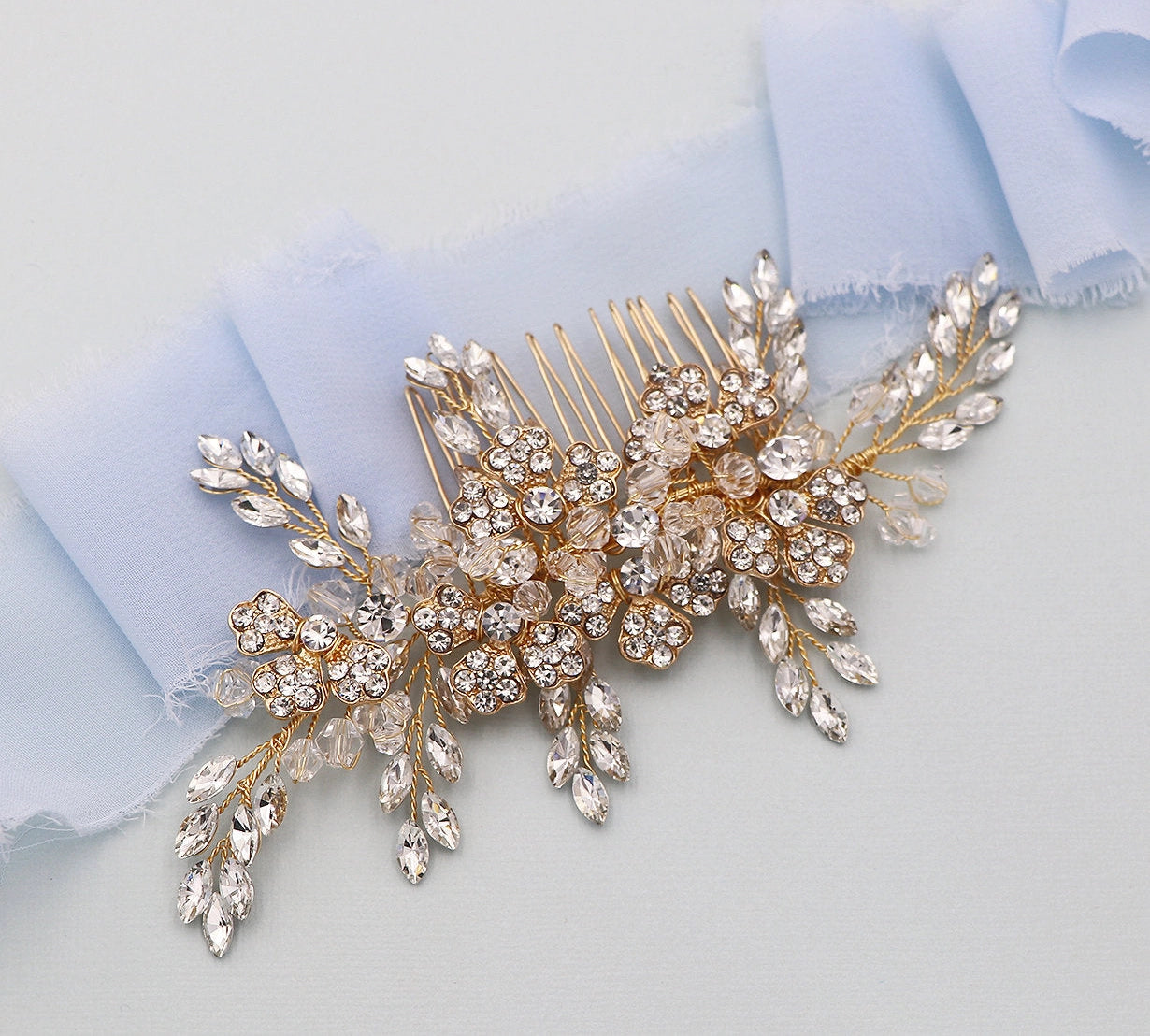 Railey Crystal Hair Comb