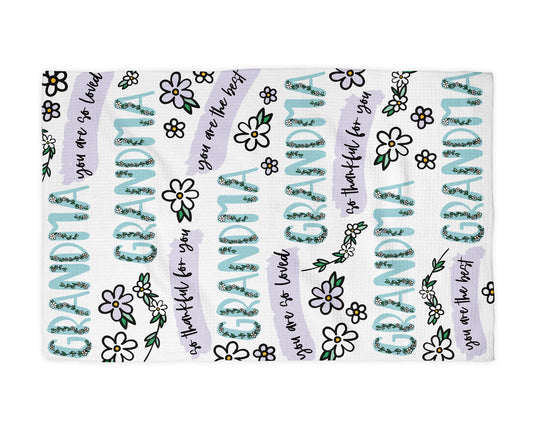 Grandma Waffle Weave Towel
