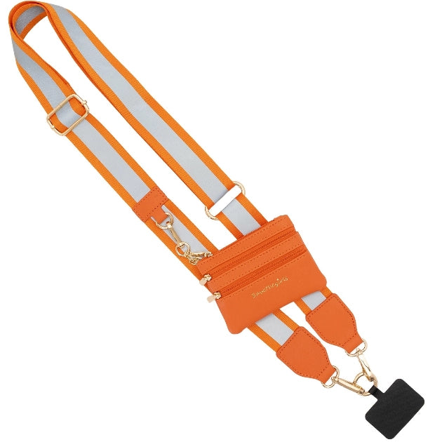 Clip & Go Strap with Pouch - Reflective Collection