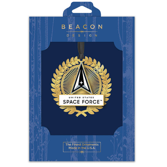 U.S. Space Force Seal Brass Ornament - NY Gift Boutique