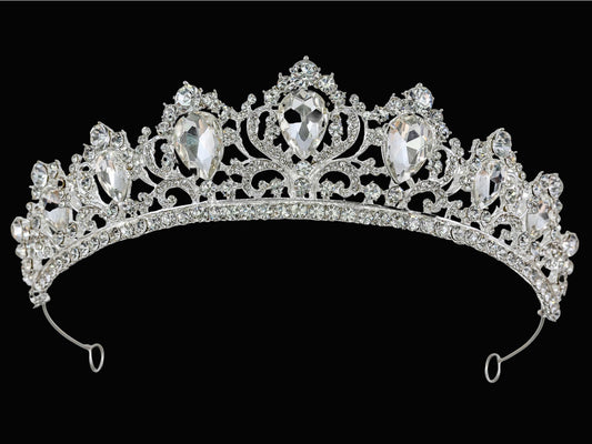 Crystal Flower Bridal Crown - NY Gift Boutique