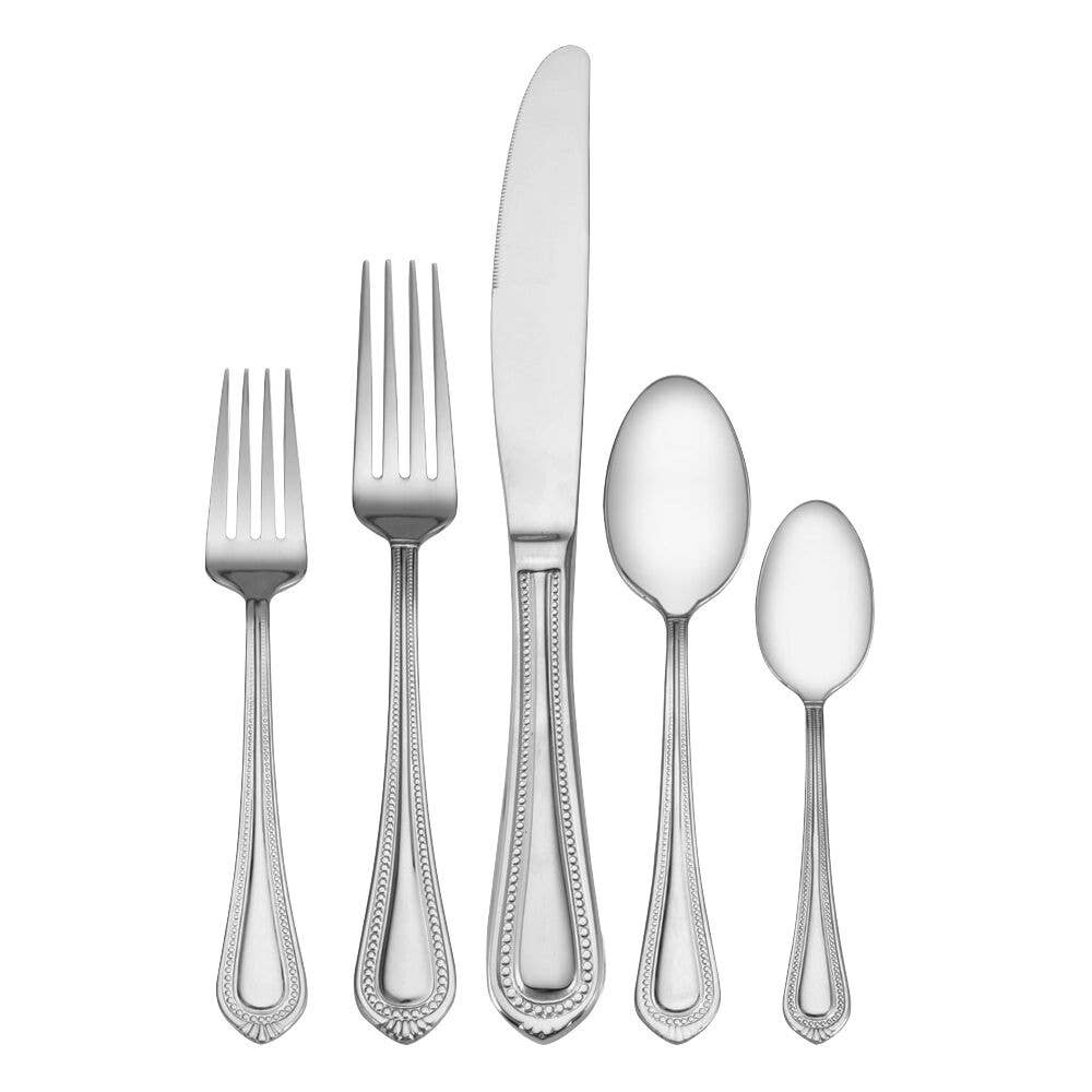 Mikasa Regent Bead 65 Piece Flatware Set for 12