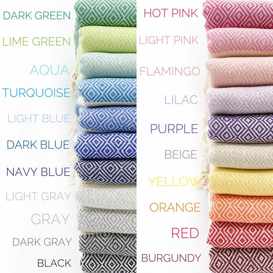 Turkish Towel | Peshtemal | Sand Resistant Beach Towel - NY Gift Boutique