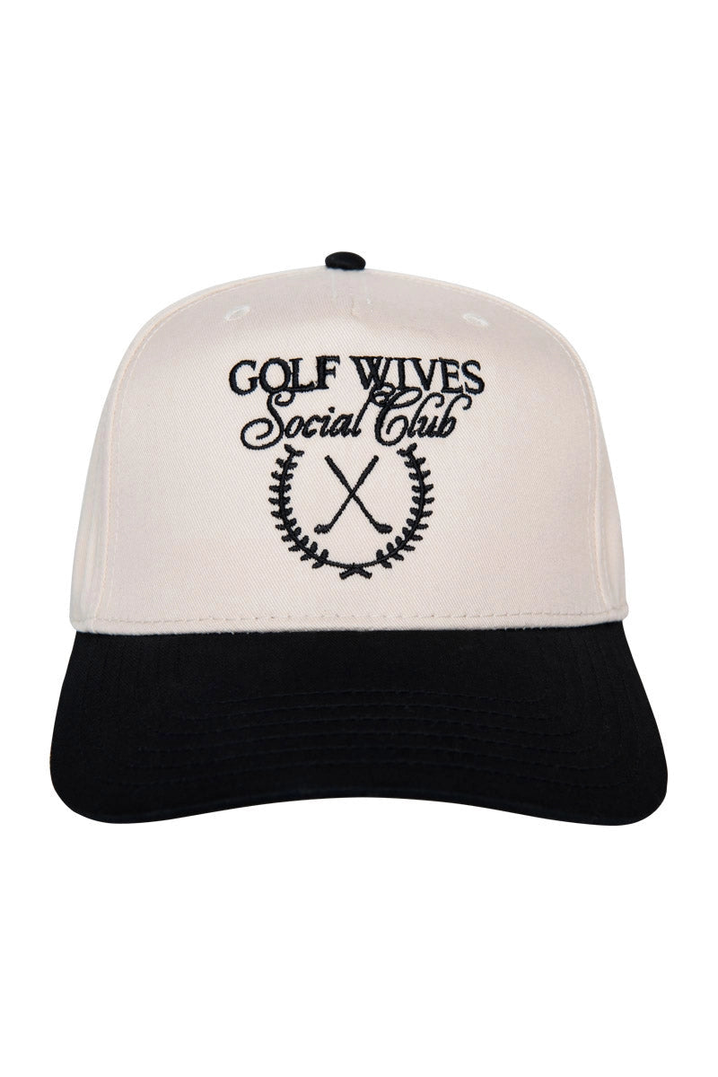 Golf Wives Social Club Two-Toned Fitted Hat - NY Gift Boutique
