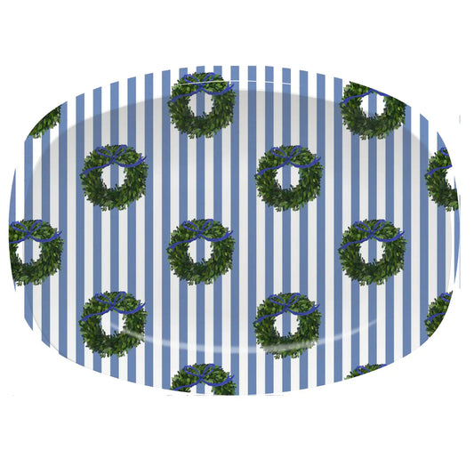 Boxwood Wreath ThermoSaf® Platter