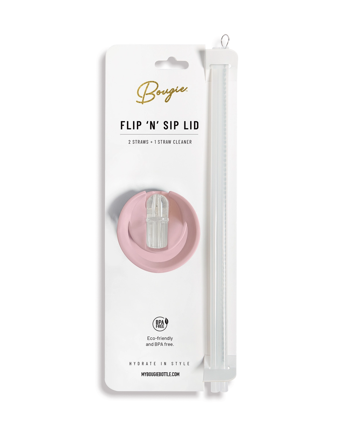 Flip ‘N’ Sip Lid Multi Colors | 2 Straws + 1 Cleaner