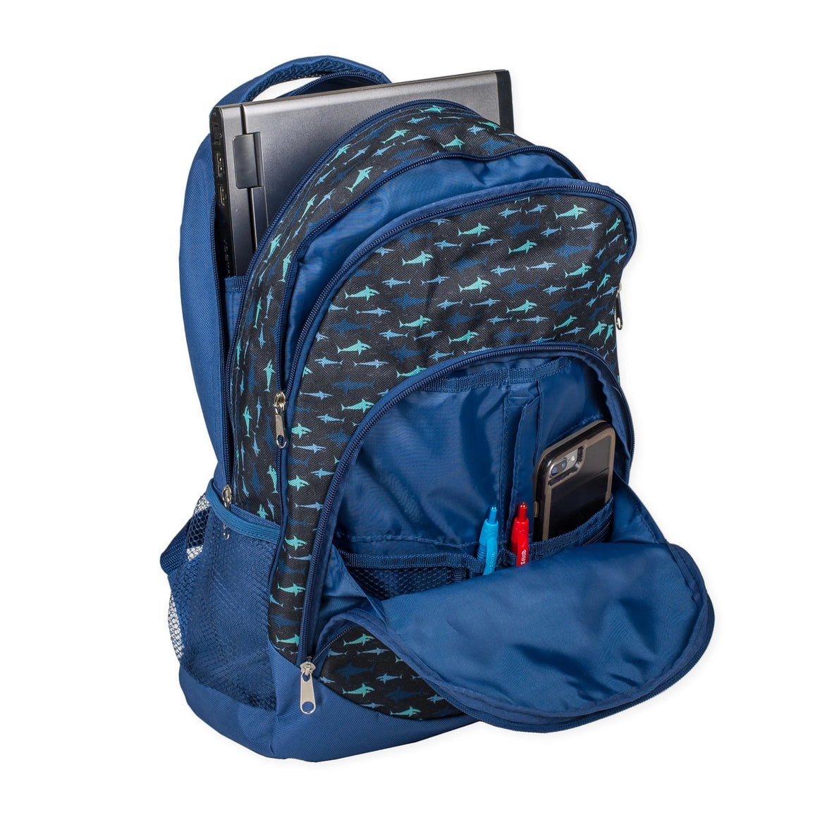 Shark Pattern Backpack